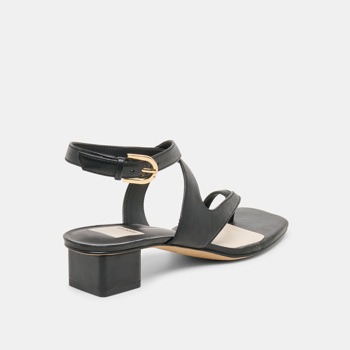 Dolce Vita SHOES Kameo Black Leather Heels