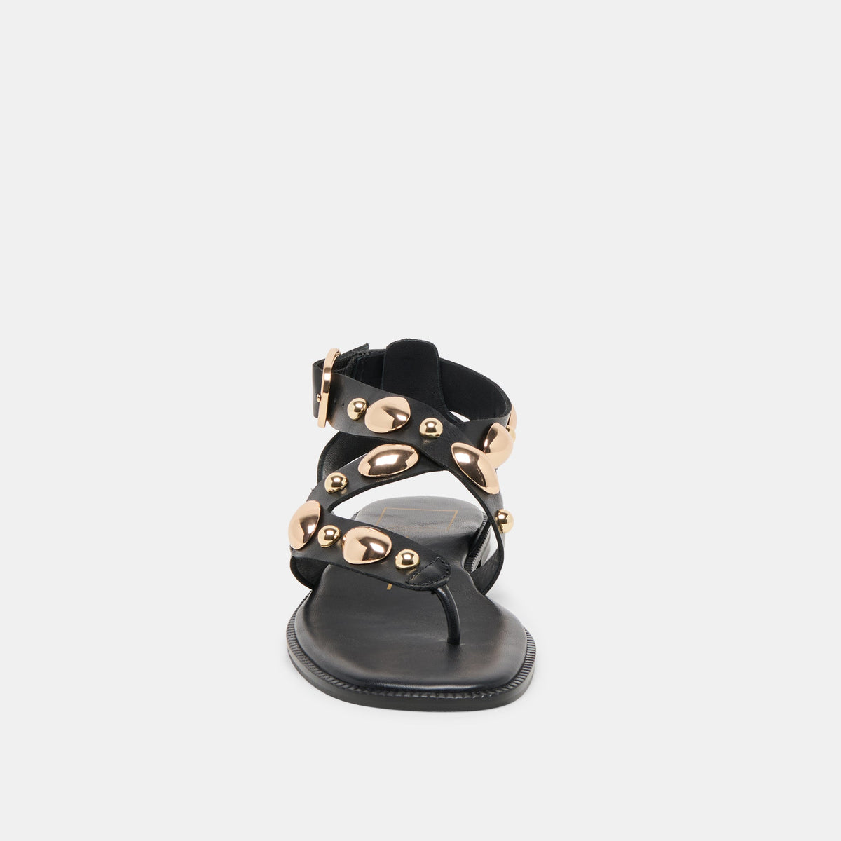 Dolce Vita SHOES Jayde Black Leather Sandals