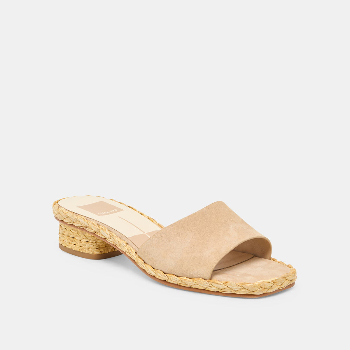 Dolce Vita SHOES Dixi Camel Suede Sandals