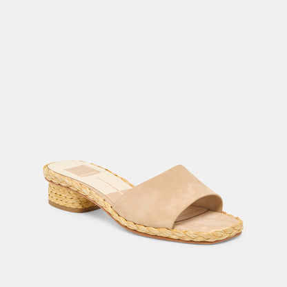 Dolce Vita SHOES Dixi Camel Suede Sandals