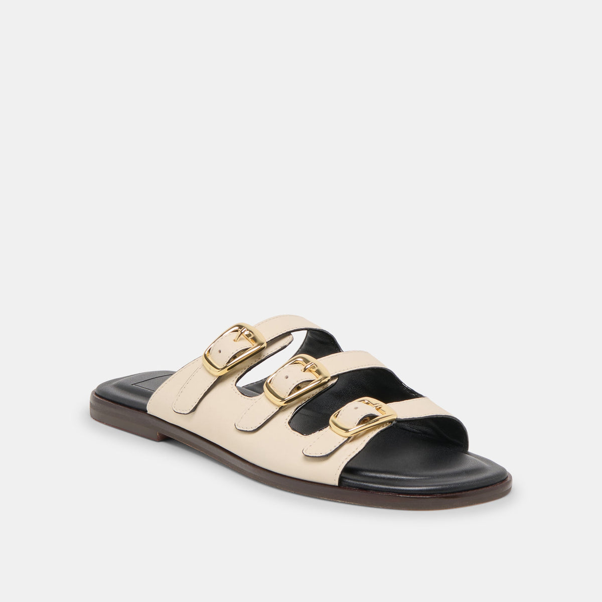 Dolce Vita SHOES Fin Bone Leather Sandals