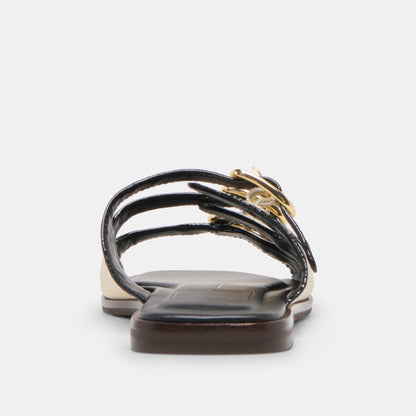 Dolce Vita SHOES Fin Bone Leather Sandals