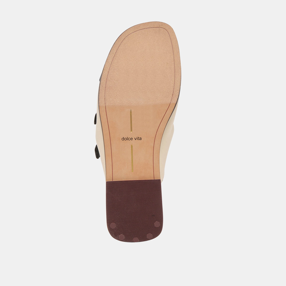 Dolce Vita SHOES Fin Bone Leather Sandals
