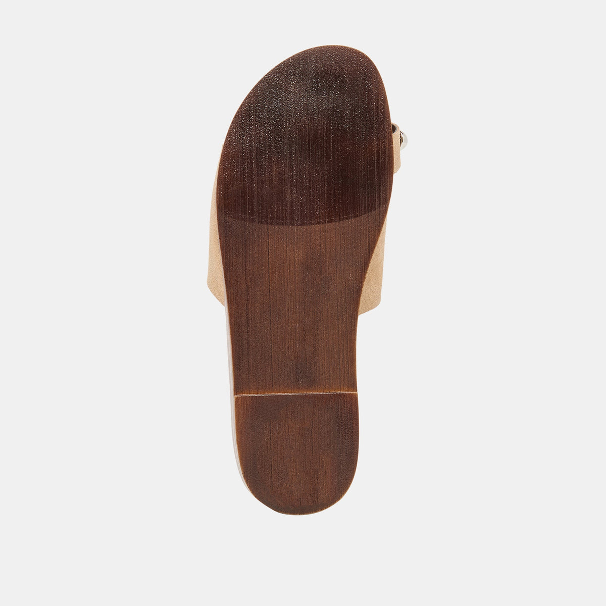 Dolce Vita SHOES MOXY Sand Suede Metal Detail Open-Toe Sandals