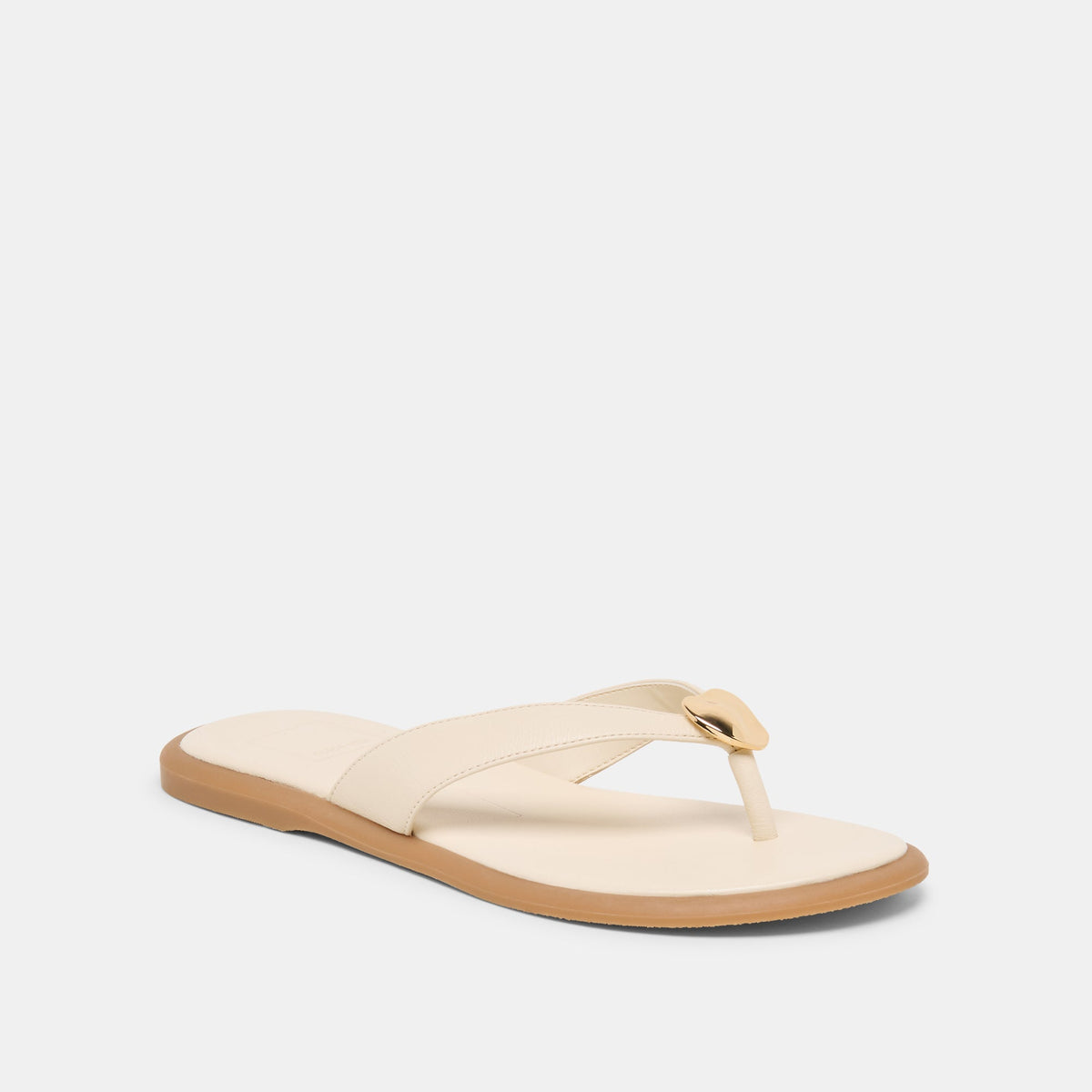 Dolce Vita SHOES Jaina Bone Leather Sandals