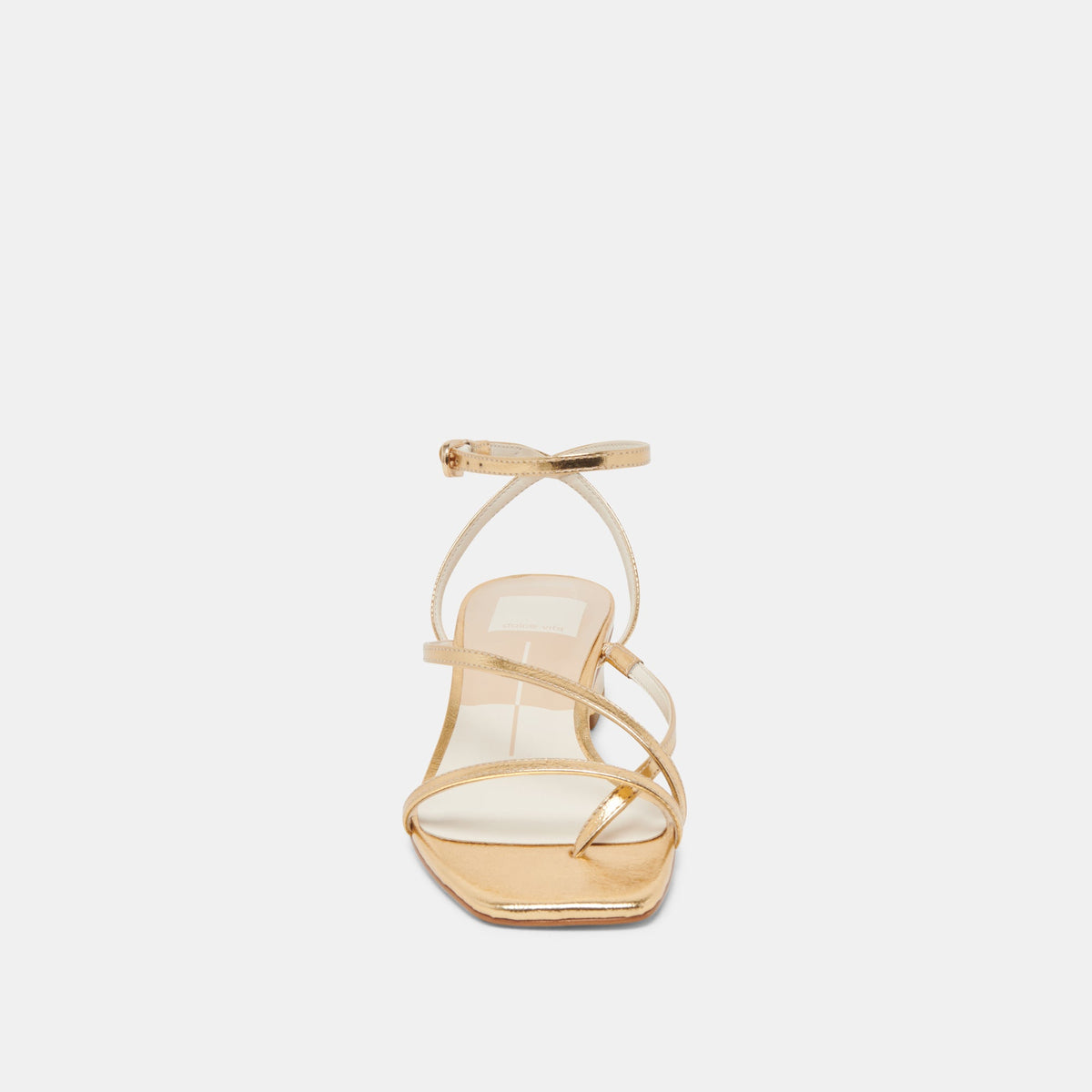 Dolce Vita SHOES Karlos Wide Gold Metallic Stella Sandals