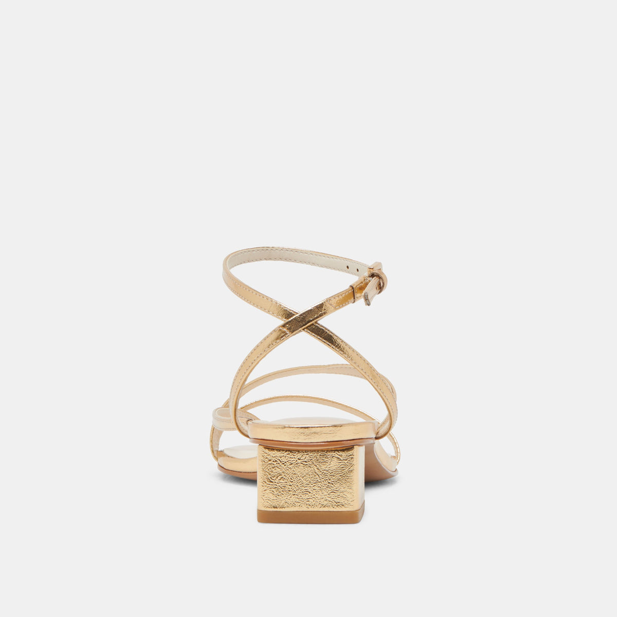 Dolce Vita SHOES Karlos Wide Gold Metallic Stella Sandals