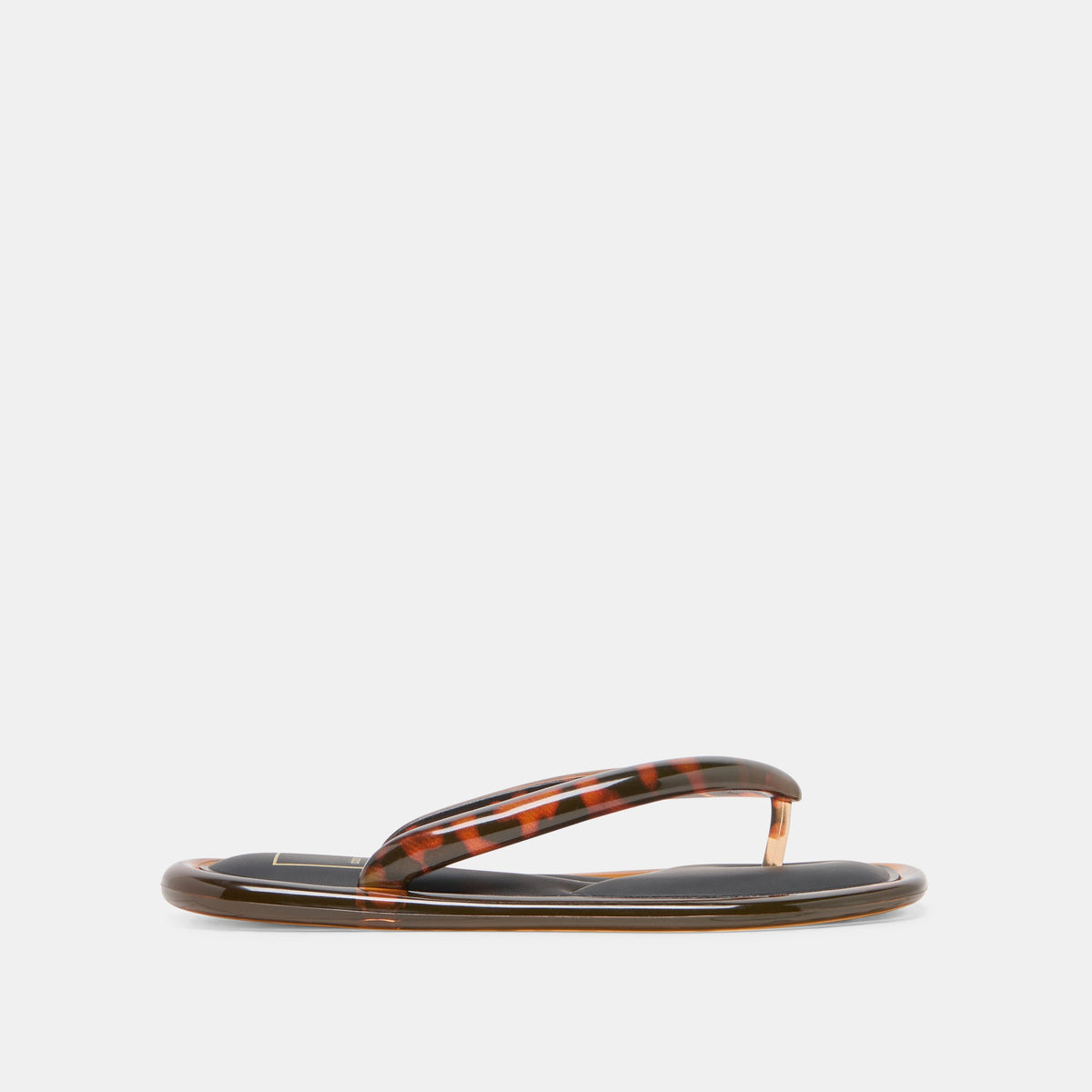 Dolce Vita SHOES JOZEY Tortoise Jelly Flip-Flop Sandals