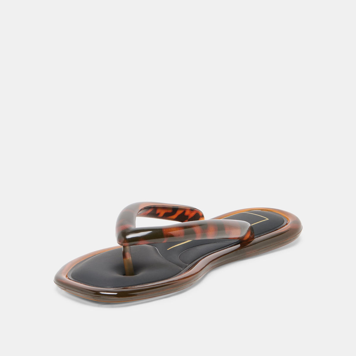 Dolce Vita SHOES JOZEY Tortoise Jelly Flip-Flop Sandals
