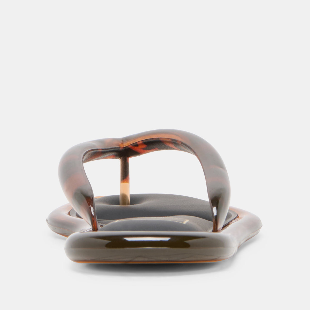Dolce Vita SHOES JOZEY Tortoise Jelly Flip-Flop Sandals