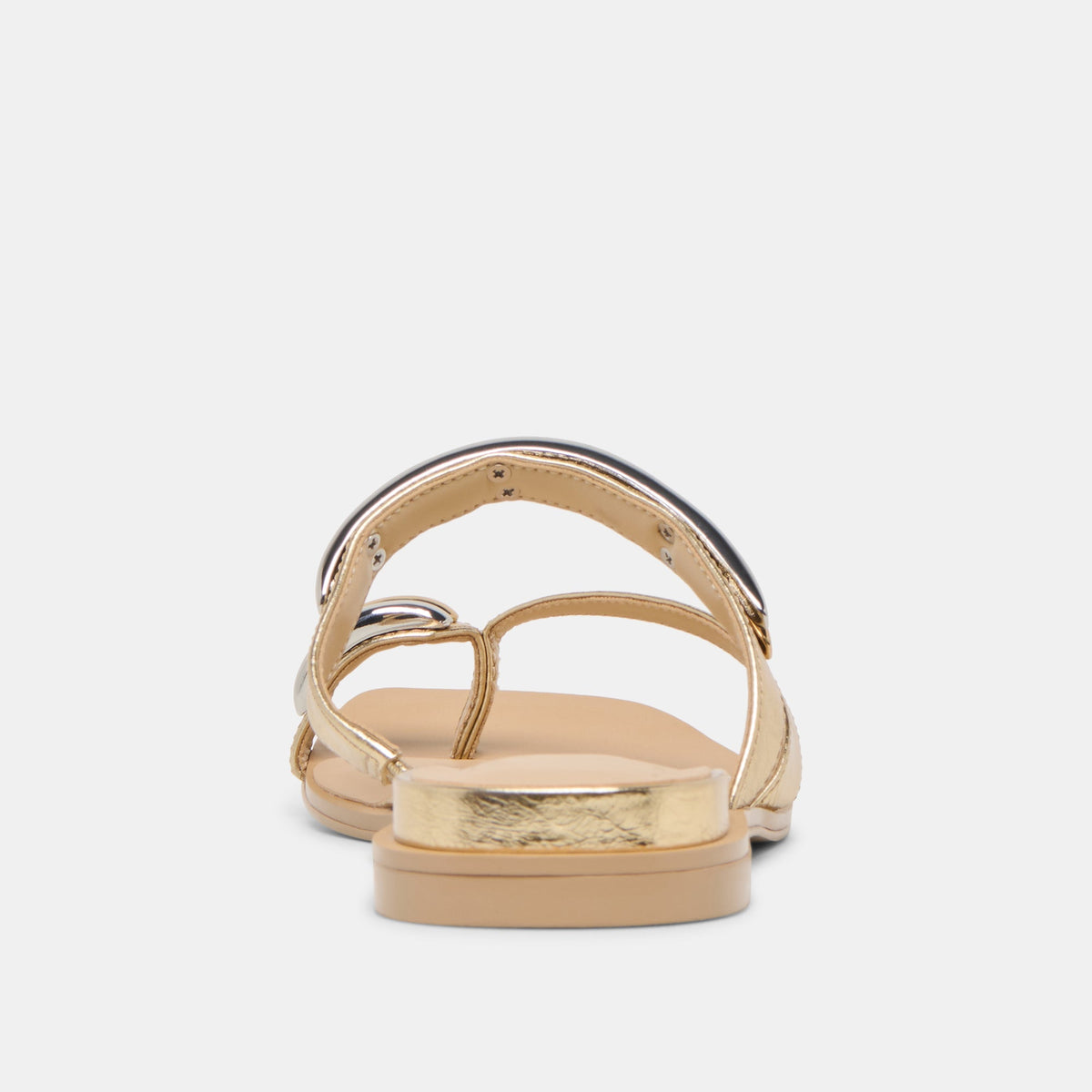 Dolce Vita SHOES Tarina Gold Leather Sandals