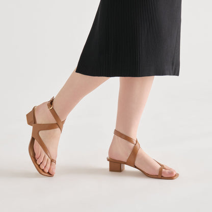 Dolce Vita SHOES Kameo Saddle Leather Heels
