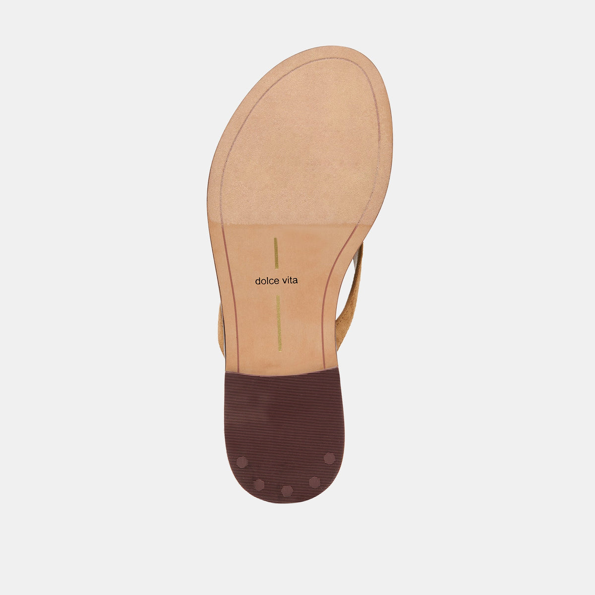 Dolce Vita SHOES Juny Teak Suede Sandals
