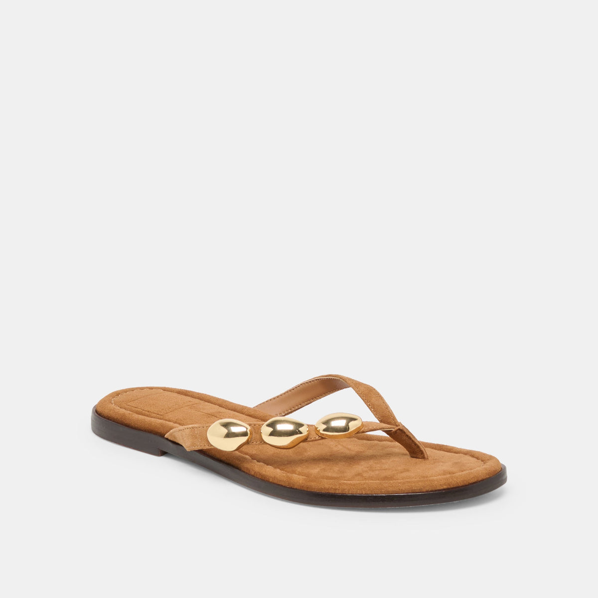 Dolce Vita SHOES Juny Teak Suede Sandals