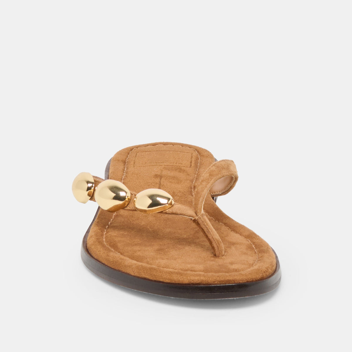 Dolce Vita SHOES Juny Teak Suede Sandals