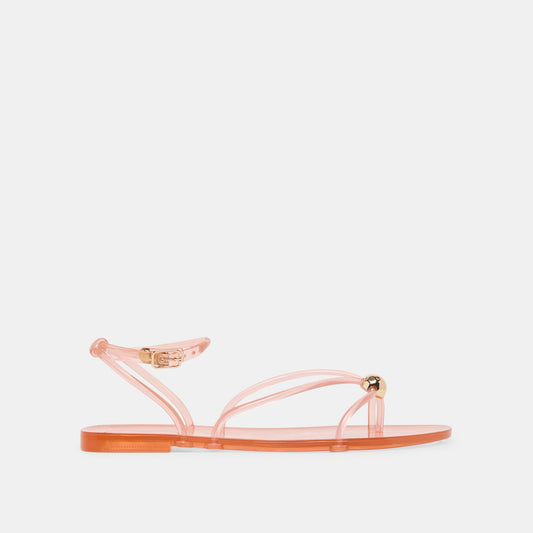 Dolce Vita SHOES Kenley Vinyl Rose Jelly Sandals