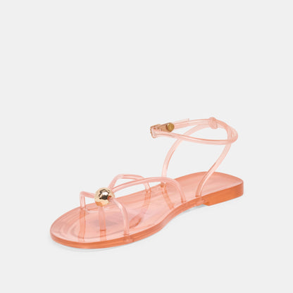 Dolce Vita SHOES Kenley Vinyl Rose Jelly Sandals
