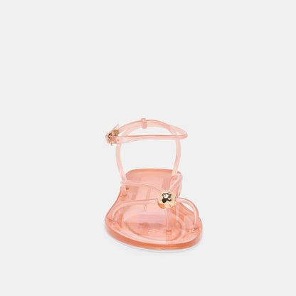 Dolce Vita SHOES Kenley Vinyl Rose Jelly Sandals