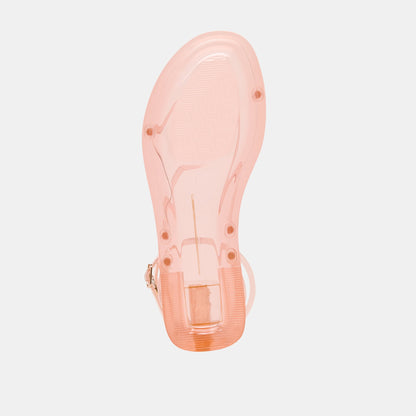 Dolce Vita SHOES Kenley Vinyl Rose Jelly Sandals