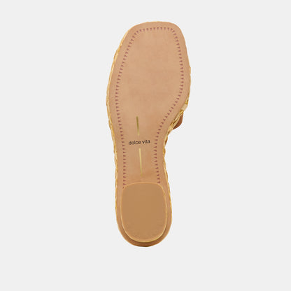 Dolce Vita SHOES Dixi Brown Suede Sandals