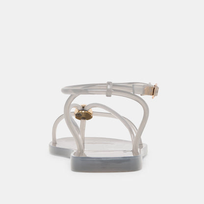 Dolce Vita SHOES Kenley Vinyl Smoke Jelly Sandals