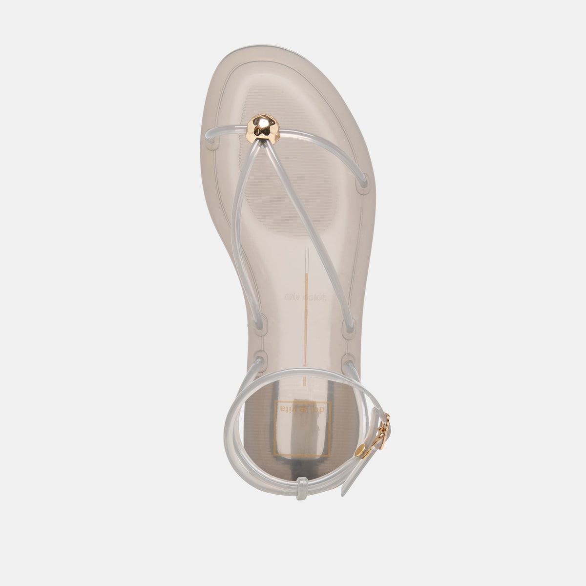 Dolce Vita SHOES Kenley Vinyl Smoke Jelly Sandals