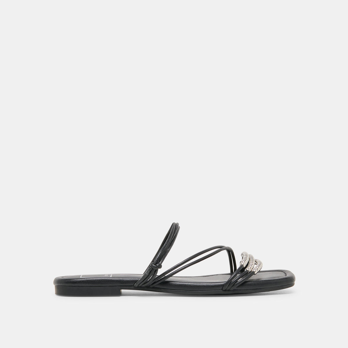 Dolce Vita SHOES LYNDEE BEAD Black Stella Strappy Open-Toe Sandals