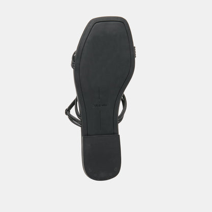 Dolce Vita SHOES LYNDEE BEAD Black Stella Strappy Open-Toe Sandals