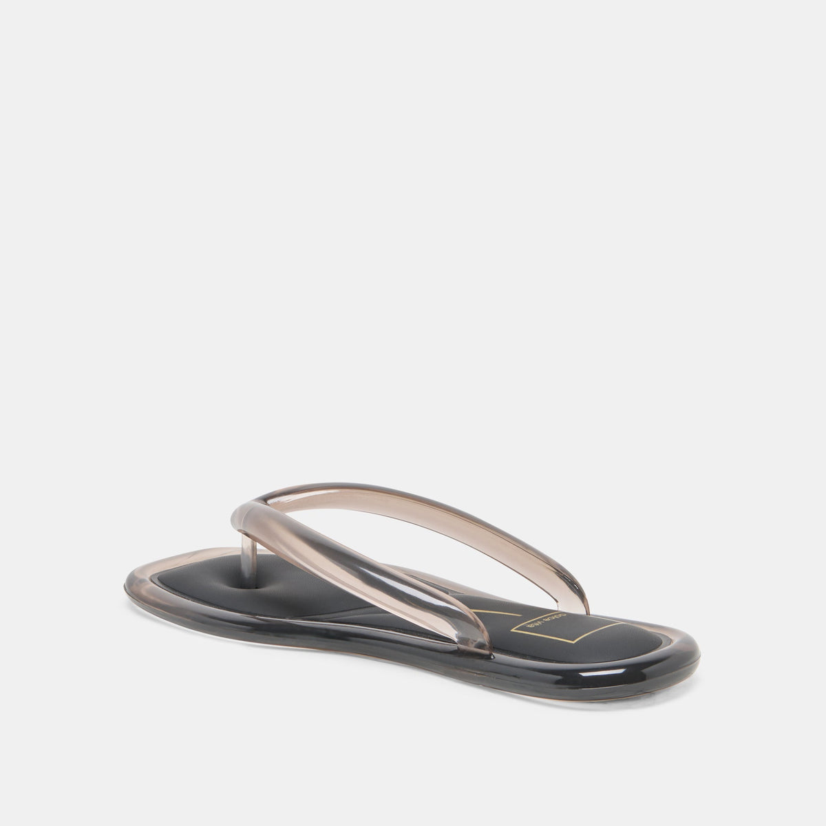 Dolce Vita SHOES JOZEY Black Jelly Flip-Flop Sandals