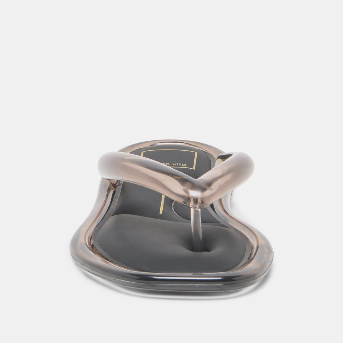 Dolce Vita SHOES JOZEY Black Jelly Flip-Flop Sandals