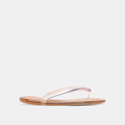 Dolce Vita SHOES JOZEY Mocha Jelly Flip-Flop Sandals