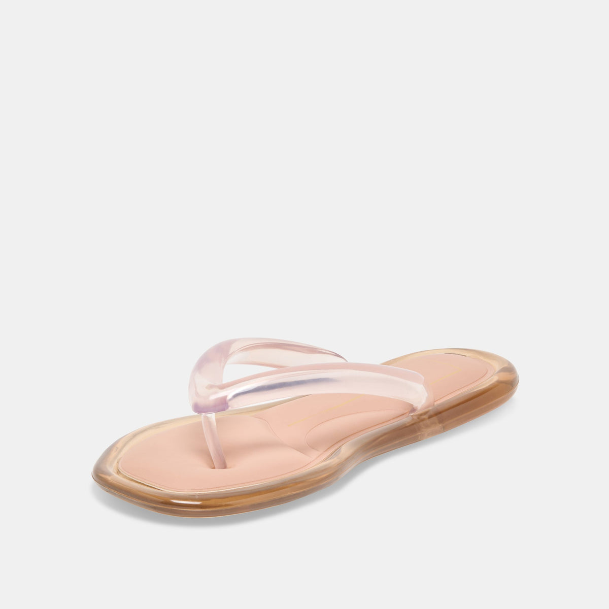 Dolce Vita SHOES JOZEY Mocha Jelly Flip-Flop Sandals