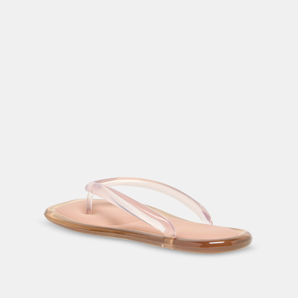 Dolce Vita SHOES JOZEY Mocha Jelly Flip-Flop Sandals