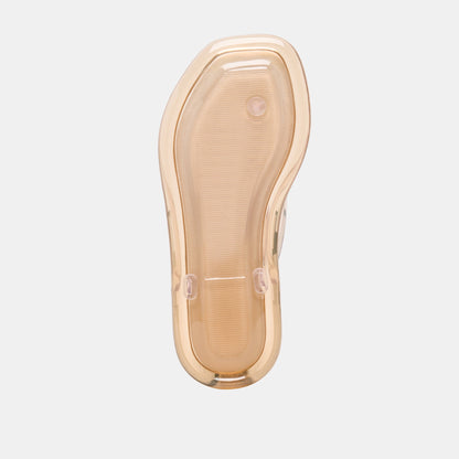 Dolce Vita SHOES JOZEY Mocha Jelly Flip-Flop Sandals