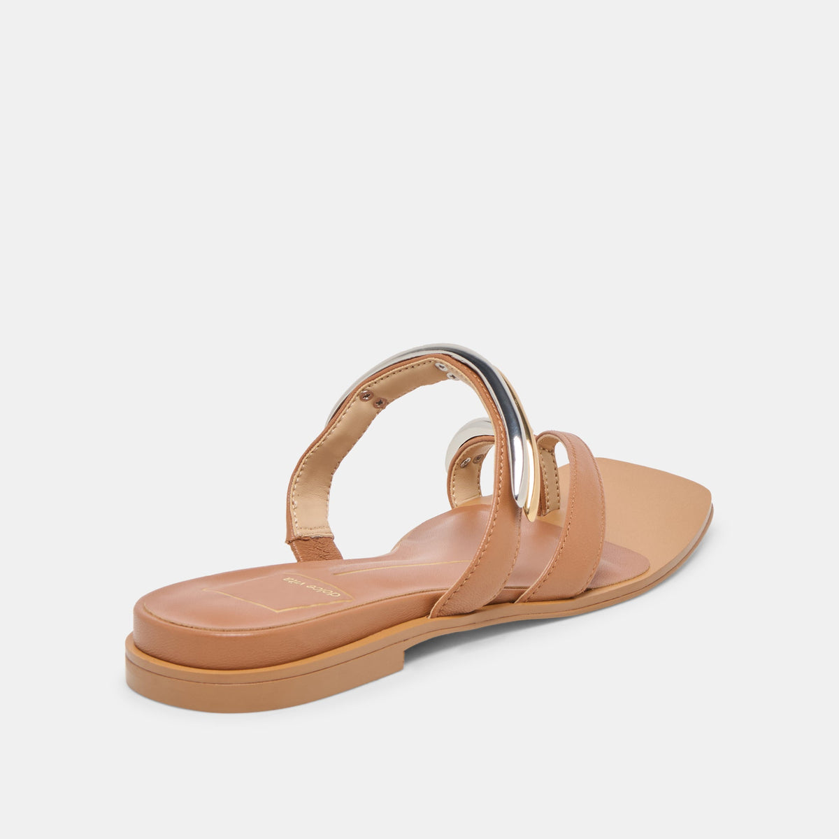 Dolce Vita SHOES Tarina Caramel Leather Sandals