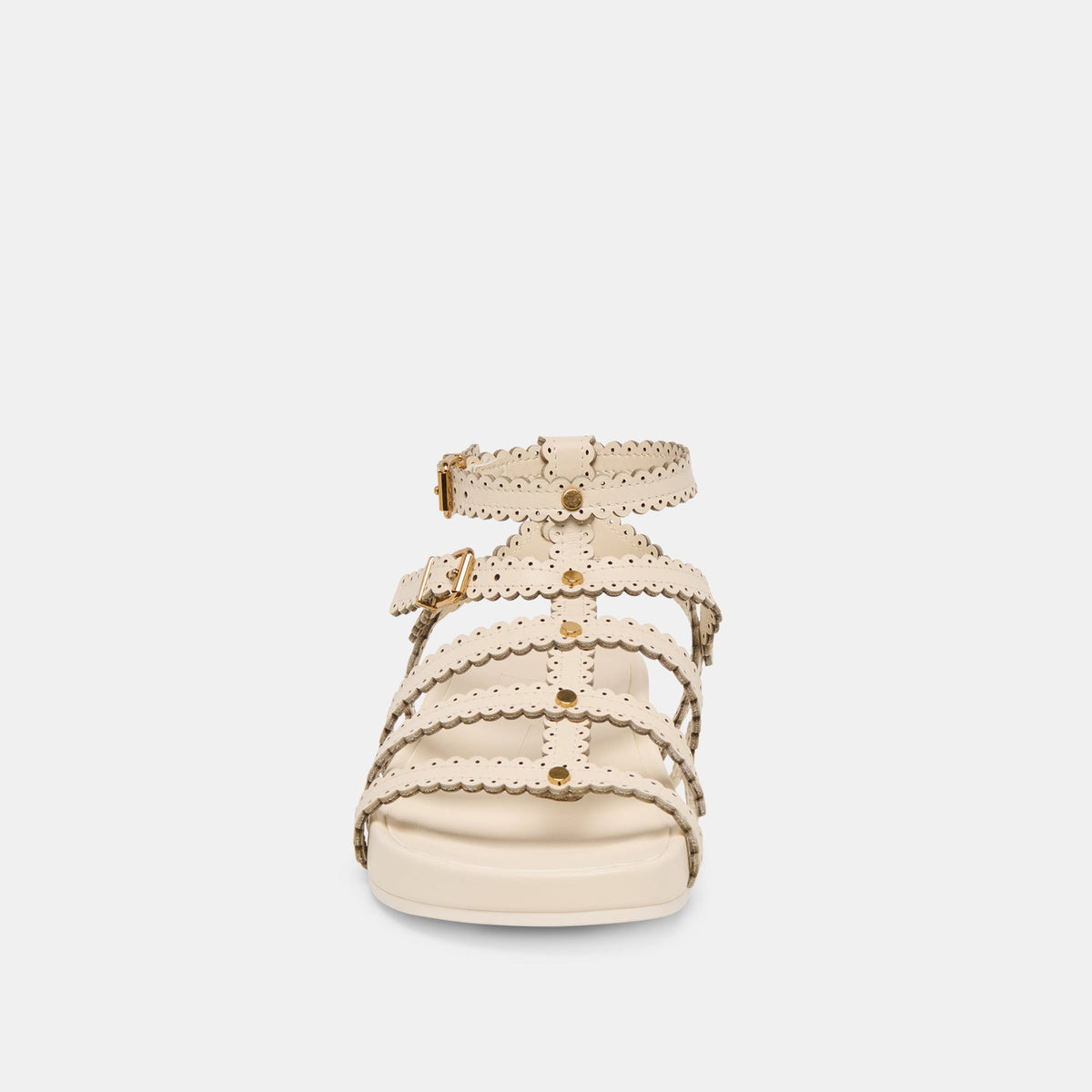 Dolce Vita SHOES Susana Creme Leather Sandals