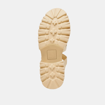 Dolce Vita SHOES LASLY TONAL SANDALS LIGHT YELLOW LEATHER
 – Dolce Vita