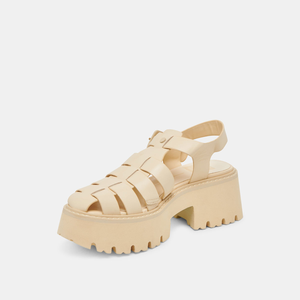 Dolce Vita SHOES LASLY TONAL SANDALS LIGHT YELLOW LEATHER
 – Dolce Vita