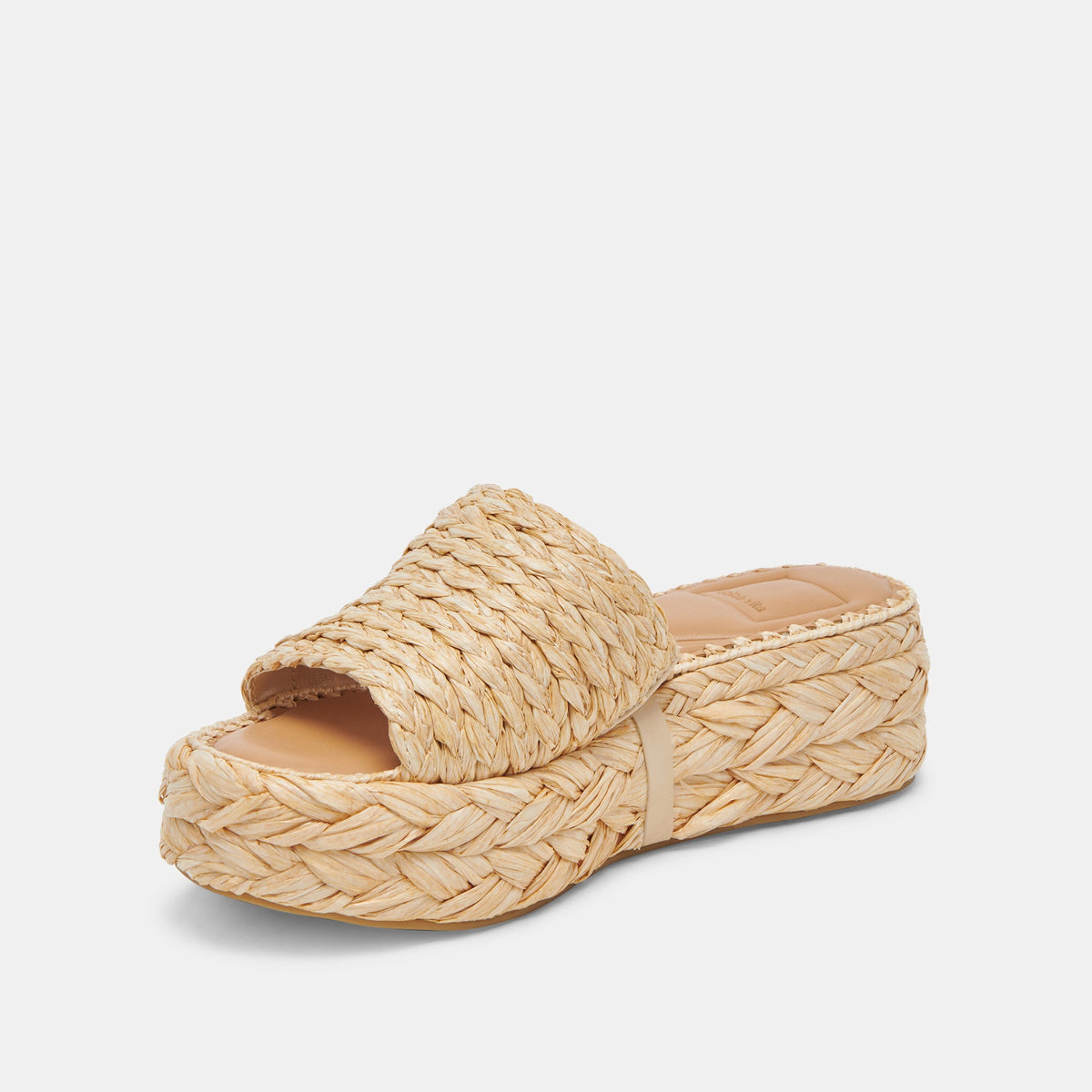 Dolce Vita SHOES Chavi Sandals in Lt. Natural Raffia - Dolce Vita Shoes