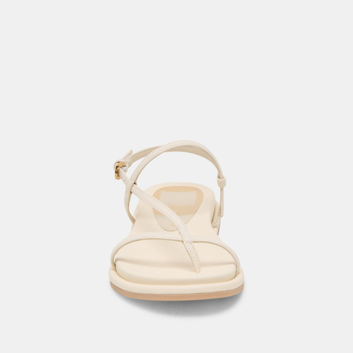 Dolce Vita SHOES Dallen Off White Leather Sandals