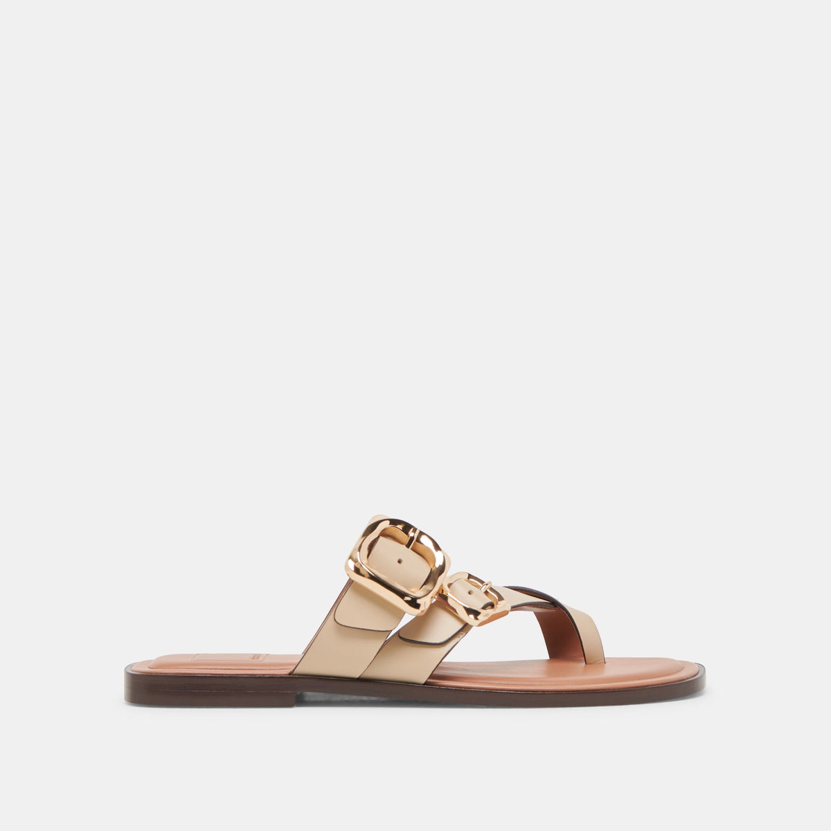 Dolce Vita SHOES Shore Ivory Leather Sandals