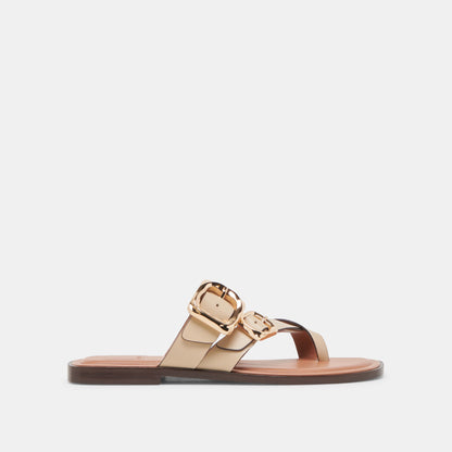 Dolce Vita SHOES Shore Ivory Leather Sandals