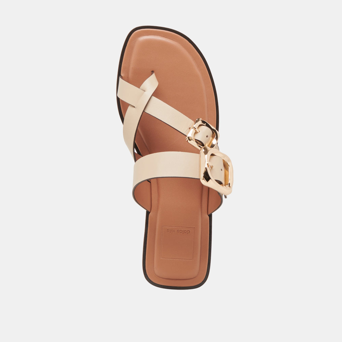 Dolce Vita SHOES Shore Ivory Leather Sandals