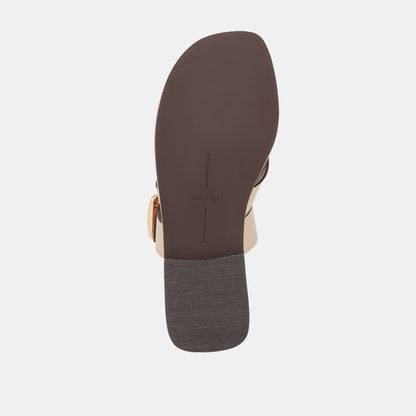 Dolce Vita SHOES Shore Ivory Leather Sandals