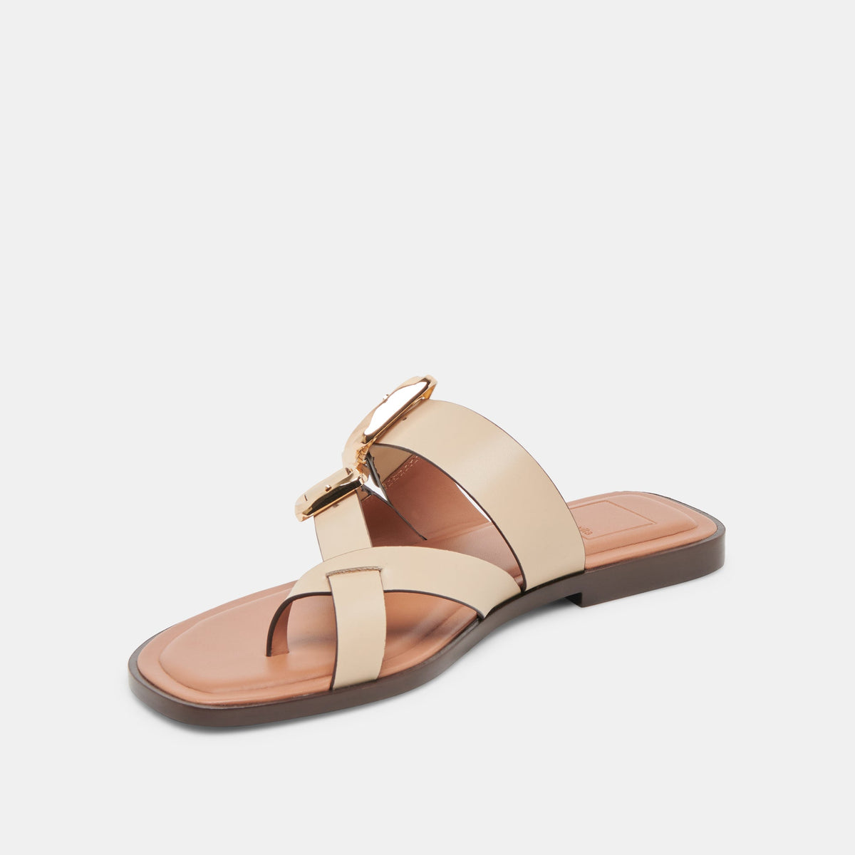 Dolce Vita SHOES Shore Ivory Leather Sandals