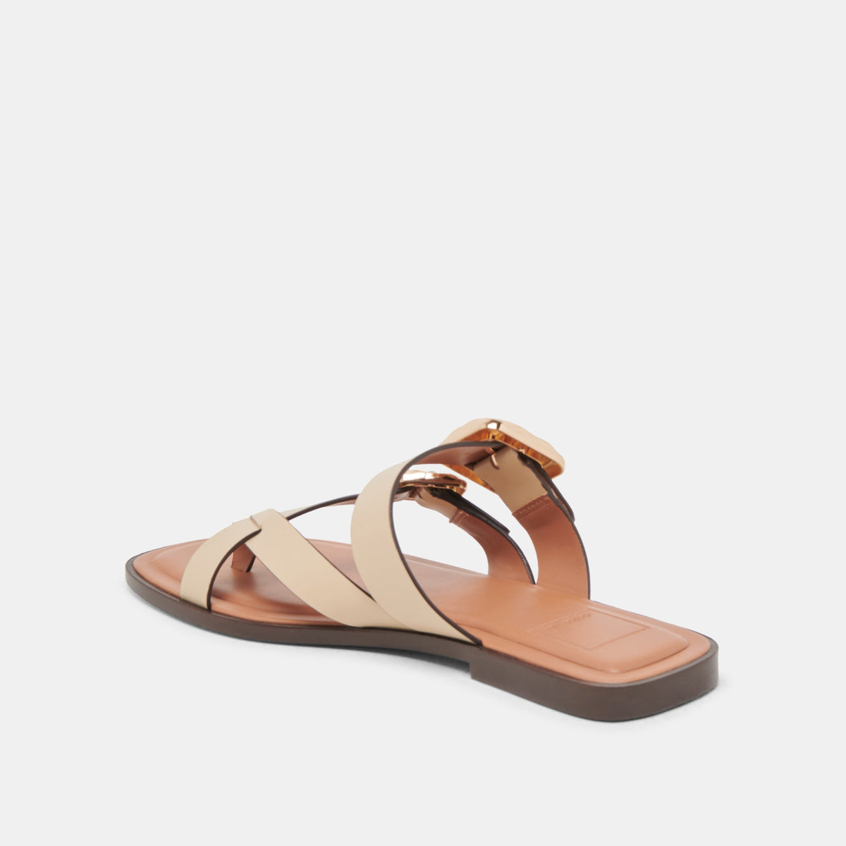 Dolce Vita SHOES Shore Ivory Leather Sandals