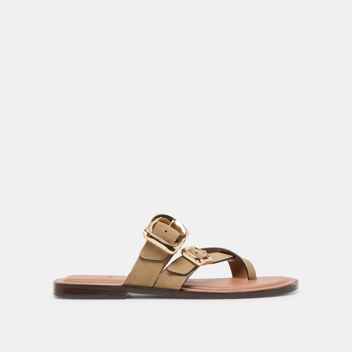 Dolce Vita SHOES Shore Taupe Suede Sandals