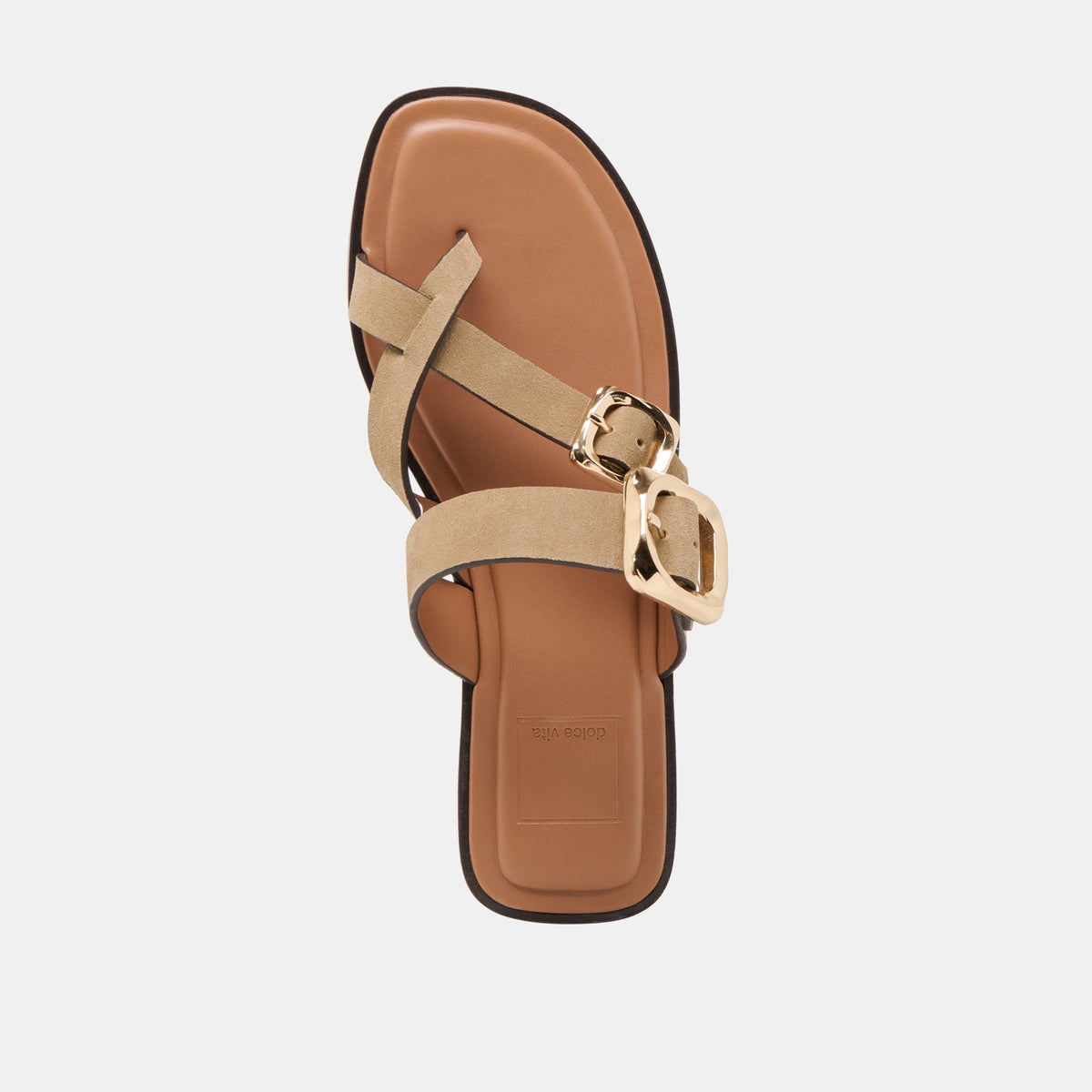 Dolce Vita SHOES Shore Taupe Suede Sandals
