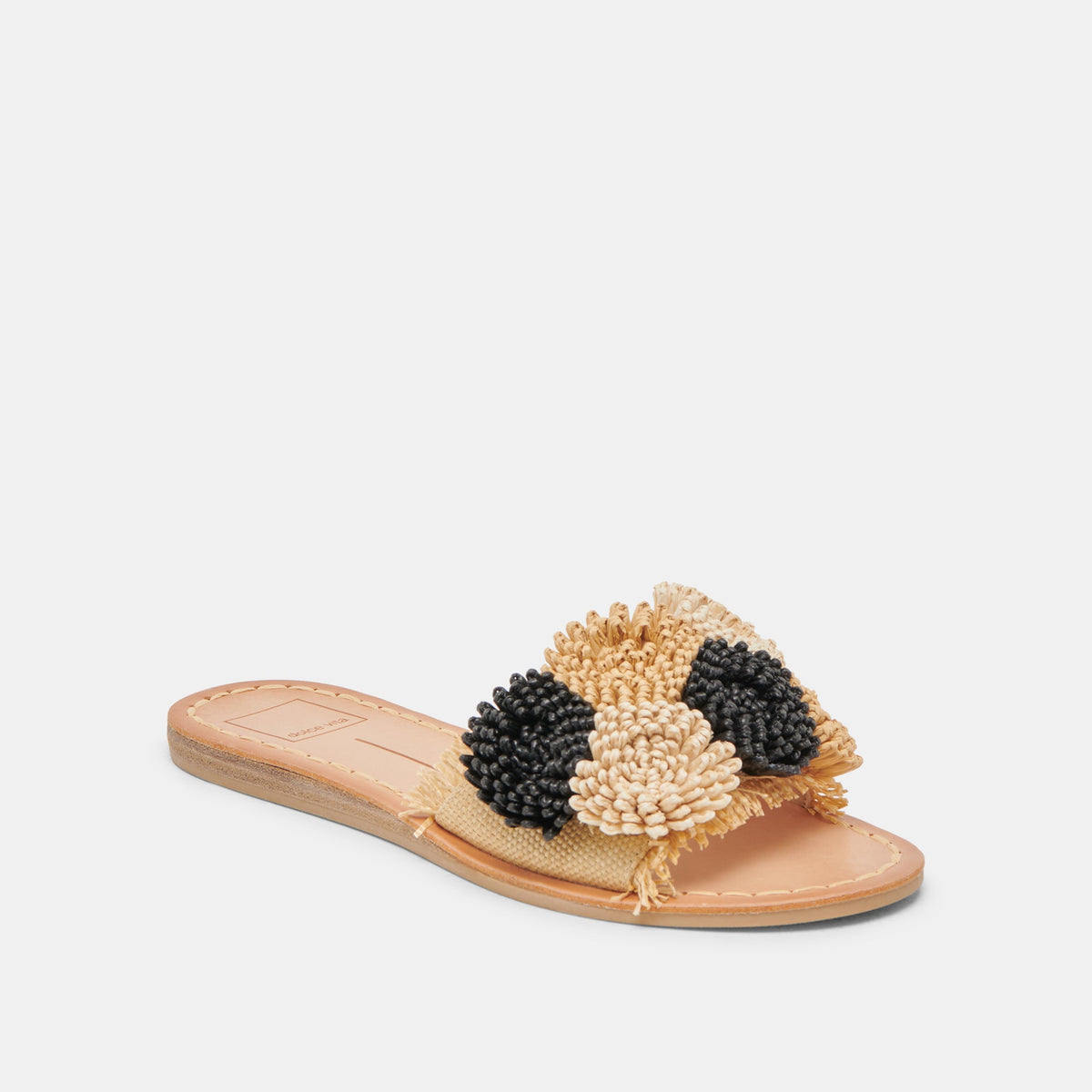 Dolce Vita SHOES DANELA SANDALS BLACK NATURAL RAFFIA
 – Dolce Vita