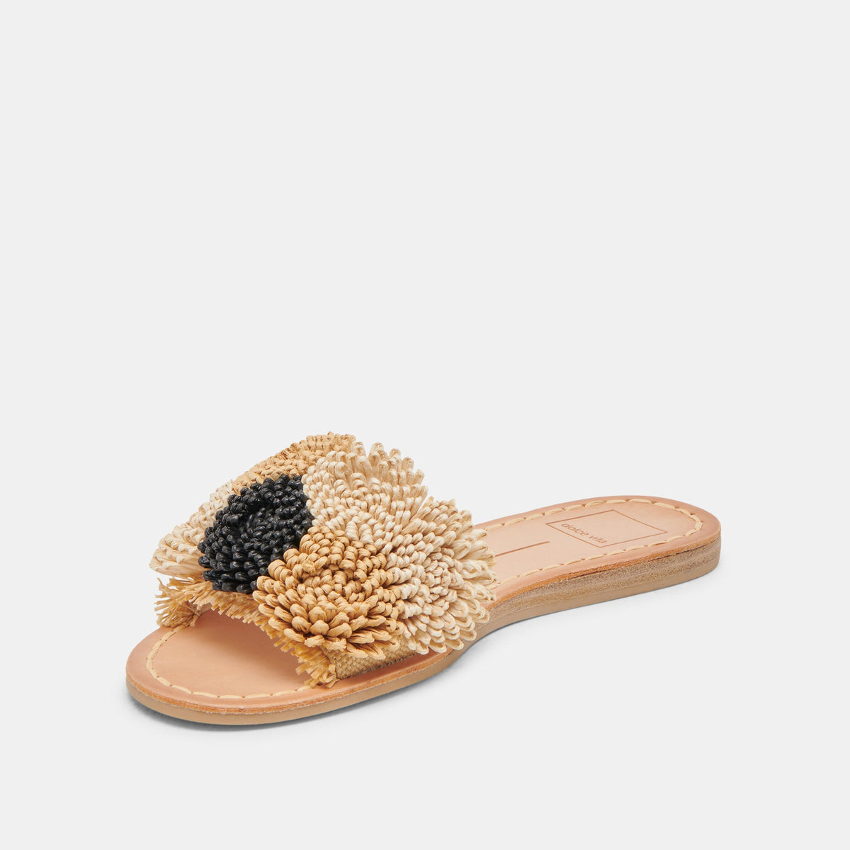 Dolce Vita SHOES DANELA SANDALS BLACK NATURAL RAFFIA
 – Dolce Vita